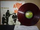 The Beatles / A Hard Day's Night,  Rare Japan Early Press LP w/Insert RED WAX