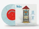 The Beatles - Now & Then Exclusive Blue/White Marble 7” Vinyl  Preorder New