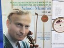 @HMV ASD 334 *WHITE/GOLD* MENDELSSOHN /BRUCH VIOLIN CTOS* MENUHIN /SUSSKIND* NM
