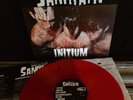Samhain Initium Original Red Vinyl Lp With Lyric Sheet Misfits Danzig Very Rare