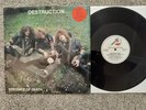 Destruction -Sentence Of Death - NM/EX 1985 Thrash Metal Blade Shrink Insert 1ST