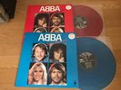 ABBA Disco special red blue yellow lot