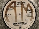 Sex Pistols God Save the Queen A&M Picture Disc 7 inch Vinyl Record 2nd Pressing
