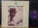 Lightnin' (The Blues of Lightnin' Hopkins) Prestige Vinyl LP Texas Blues VG+