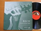ALP 1531 Yehudi Menuhin Bach Sonatas For Solo Violin Vol.  2 HMV 1st R/G Mono EX