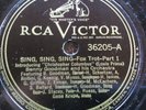 78 rpm Victor 36205, Benny Goodman, Sing Sing Sing, 12