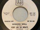 Kenny and the Impacts - Wishing Well / Heartaches 45 DCP 1965 Soul HEAR