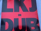 Linton Kwesi Johnson, LKJ In Dub vinyl LP, 1980