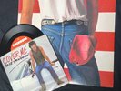 BRUCE SPRINGSTEEN Born in The USA LP/COVER ME 45 NEAR MINT Cleaned BOB LUDWIG