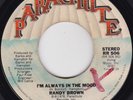 Soul / Funk--Randy Brown--Always In The Mood / I'd Rather Hurt Myself