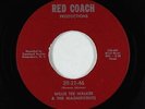 Northern Soul/Funk 45 - Willie Tee Walker & Magnificents - 39-21-46 - Red Coach