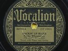 1934 pre-war blues PEETIE WHEATSTRAW Packin' Up Blues VOCALION 78 rpm record