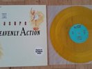 ERASURE HEAVENLY ACTION MAXI  YELLOW VINYL