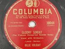 Billie Holiday Gloomy Sunday / Night and Day 78 RPM G+