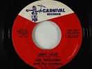 Northern Soul 45 - Lee Williams & The Cymbals - Lost Love - Carnival - VG+