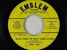 Northern Soul 45 - Soul, Inc. - What Goes Up Must Come Down - Emblem