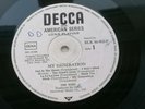 THE WHO  1965  GERMAN LP  MY GENERATION   WHITE LABEL PROMO