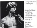 BEETHOVEN 2 Violin Sonatas Op.23 & 24 SUSKE OLBERTZ Eterna 826013 Black/Silver