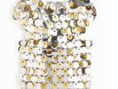 Paco RABANNE H&M SEQUIN-DISC TOP/SIZE MEDIUM