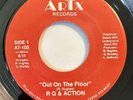 * R G & ACTION Out On The Floor BOOGIE MODERN SOUL FUNK ArTx 45 Hear