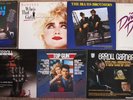 7LP Soundtrack Blues Brothers Vice Dirty Rollerball Top Gun New Kind Madonna VG+