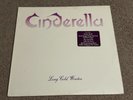 CINDERELLA Long Cold Winter PROMO COPY MERCURY LP Embossed Cover w/ hype sticker