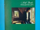 Nick Drake Five Leaves Left 1976 Island UK Import ILPS 9105