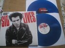 SID VICIOUS SID LIVES  2LP BLUE VINYL with steve dior/arthur kane & jerry nolan&