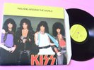 KISS WALKING AROUND THE WORLD 2LP FRANCE 1986 EX
