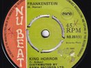 60s Skinhead Reggae KING HORROR frankenstein Rare 1969 UK 7