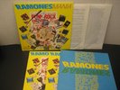 Ramones Mania OG US 1988 2XLP Vinyl $5Ship V-EX Punk Promo Stamp + Extras