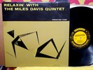 Miles Davis Quintet Relaxin with Original 1985 Prestige OJC-190 Jazz Classics LP