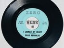 Rockabilly Country Bop Slap Bass 45 BRAD REYNOLDS I Locked My Heart ZERO hear