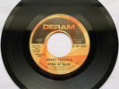EYES OF BLUE-DERAM 45 DEM 85001-UP AND DOWN-HEART TROUBLE-45RPM-1966 PROMO NM