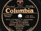 Columbia #2542-D: Benny Goodman Or-Help Yourself To Happiness/Not That I Care E-