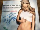Britney Spears Madonna Signed Autographed Album COA Me Against The Music