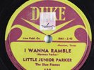 R&B 78 LITTLE JUNIOR PARKER I Wanna Ramble DUKE 137 V+ HEAR 1137