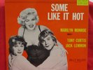 MARILYN MONROE Some Like It Hot SOUNDTRACK LP (1959) United Artists WL PROMO