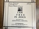 Unknown Lofi Gospel Soul Funk DIY LP ARTHUR FREEMAN I AM FREE Prison VG+ INSERTS