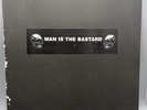 Man Is The Bastard – Thoughtless... (1995 White Vinyl Record) Electronic Noise
