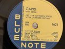 Jay Jay Johnson Sextet C Brown Capri/Turnpike #1621 Blue Note 78 Plays Strong VG
