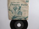 ' EARTHA KITT ' HIT 45 + PICTURE SLEEVE [SANTA BABY]  1953
