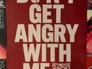 Rolling Stones Red Promo Poster For Angry Vinyl Hackney Diamonds