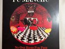 SIGNED Fu Manchu No Ones Ride For Free Gray Marble Splat Colored Vinyl LP ATD007