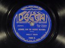 78 RPM --  Welly Trice (with Rich Trice 2nd guitar), Decca 7358, EE+/E+ Blues