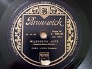 CASA LOMA ORCHESTRA Milenberg Joys 78 tours RPM Brunswick A 500.446