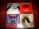 ROBIN TROWER ( 4 ) LP lot: TRUCE / CITY DREAMS / EARTH BELOW / BRIDGE OF SIGHS