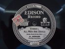 Al Bernard + Billy Jones Diamond Disc Edison #51968 Men Devils How I Look Asleep