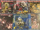 [6 titles] Iron Maiden - Various Japan vinyls w/Obi, RARE First Press Booklet...