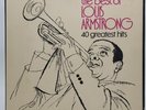 The Best of Louis Armstrong 40 Greatest Hits 4xLP  Vinyl Box Set 1972 EXCELLENT